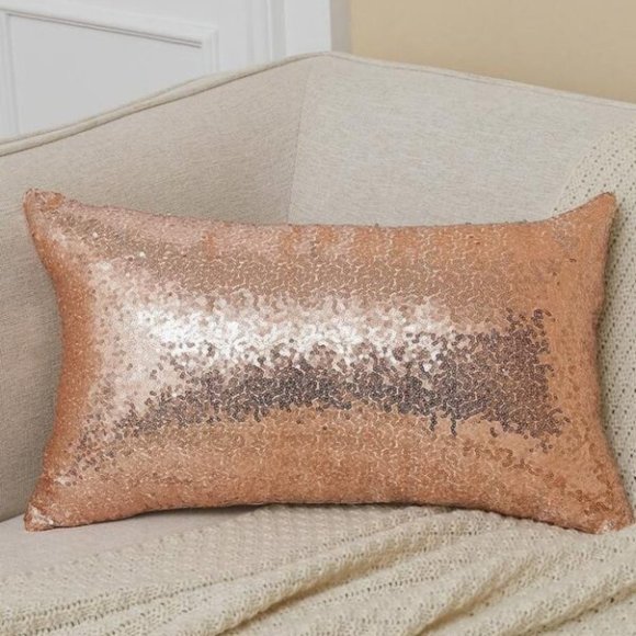 Other - Rectangle sequin details pillowcase